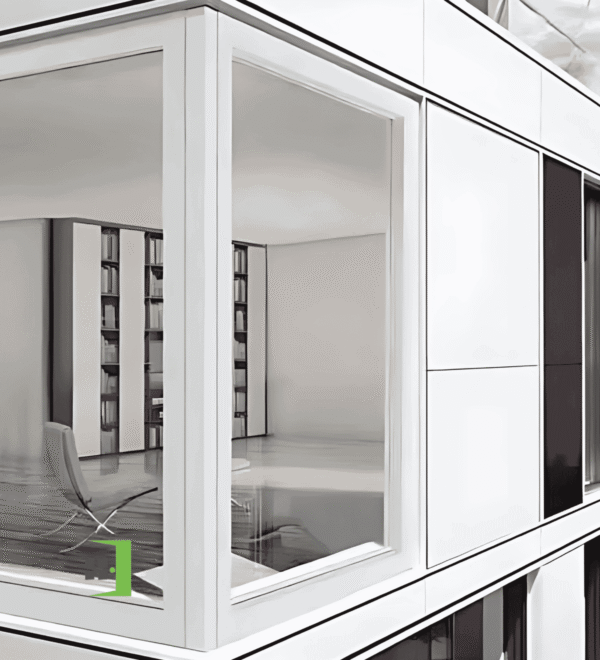 L Shaped Upvc Windows